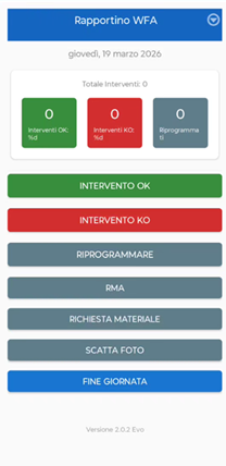 App - schermata 1