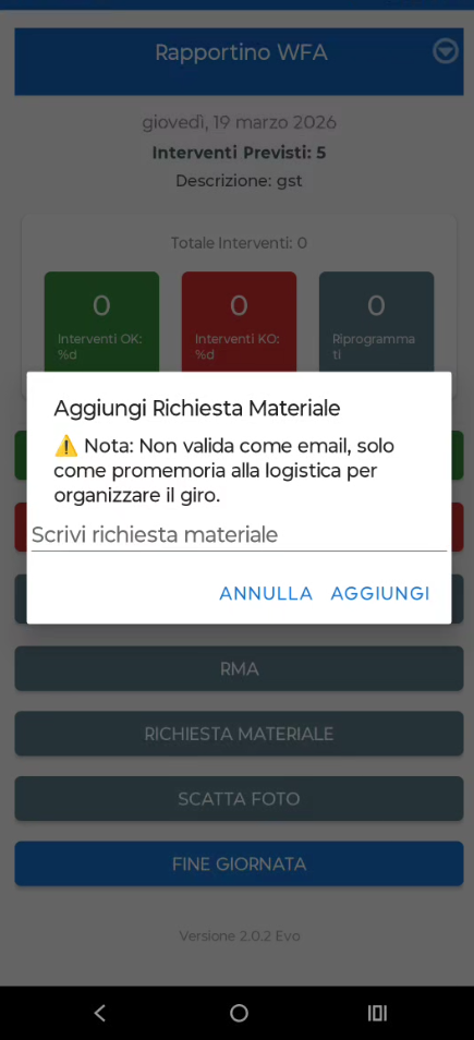 App - schermata 4